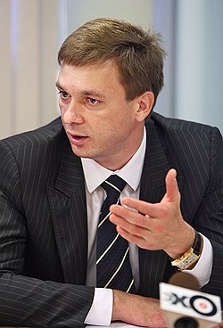 Первый зампред комитета Государственной Думы России по делам СНГ Дмитрий Саблин  