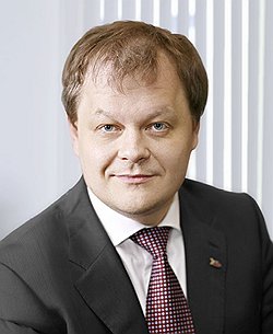 Генеральный директор X5 Retail Group Андрей Гусев 