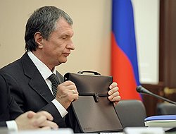 Президент "Роснефти" Игорь Сечин  