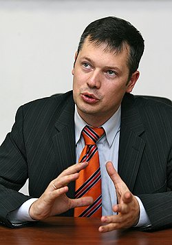 Гендиректор БКИ "Эквифакс Кредит Сервисиз" Олег Лагуткин 
