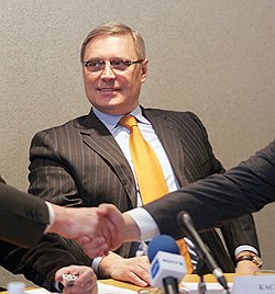 Сопредседатель оппозиционной Партии народной свободы (ПАРНАС) Михаил Касьянов  