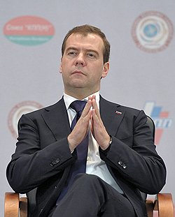 Председатель правительства России Дмитрий Медведев