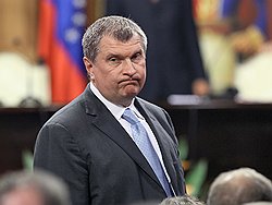 Глава "Роснефти" Игорь Сечин  