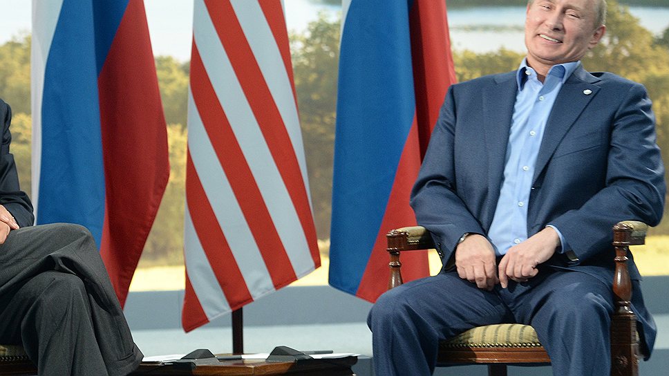  Президент Соединенных Штатов Америки Барак Обама и президент России Владимир Путин  