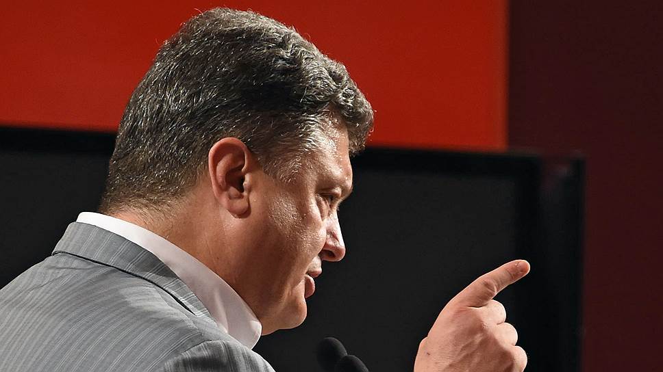 Избранный президент Украины Петр Порошенко  