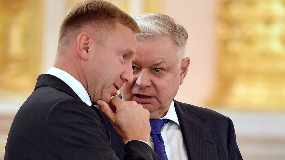 Министр образования и науки России Дмитрий Ливанов (слева) и глава Федеральной миграционной службы Константин Ромодановский  
