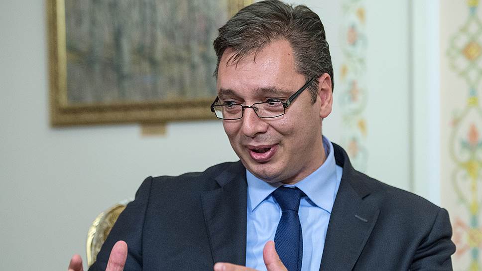 Председатель Правительства Республики Сербии Александр Вучич  