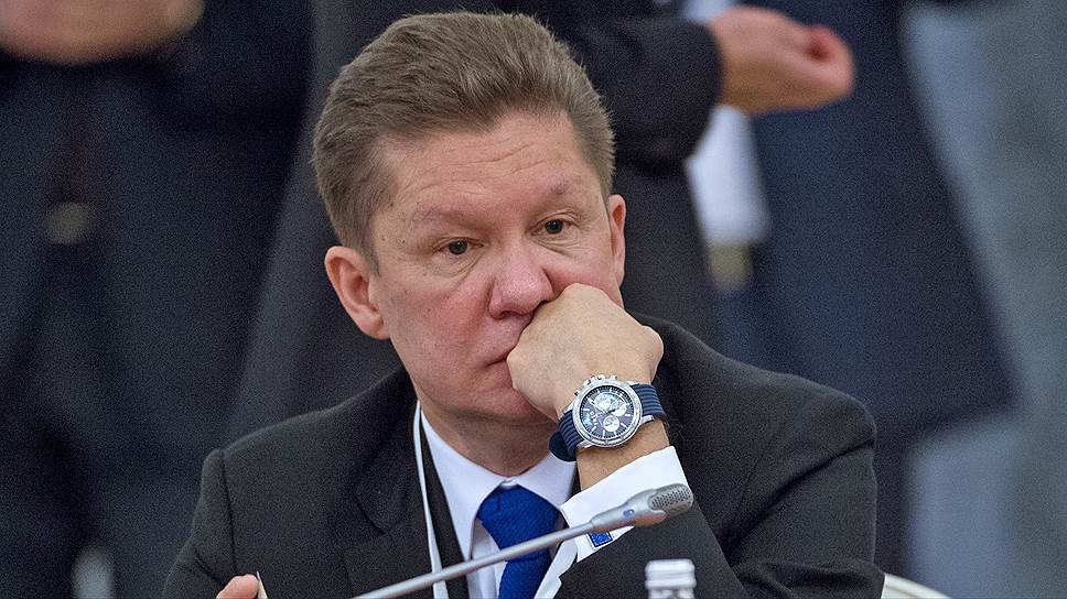 Председатель правления компании "Газпром" Алексей Миллер  