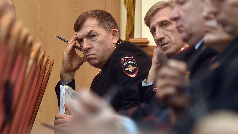 Расширенное заседание коллегии ГУ МВД России по Москве по вопросу: "Об итогах оперативно-служебной деятельности подазделений ГУ МВД России по городу Москве за 2014 год и задачах по укреплению правопорядка на 2015 год"