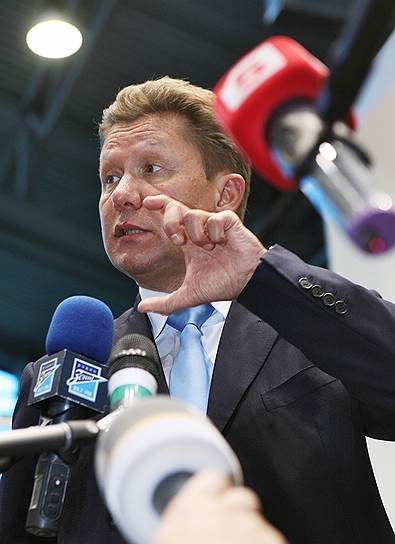 Председатель правления компании "Газпром" Алексей Миллер