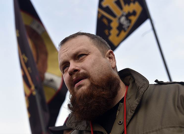 Лидер националистического объединения "Русские" Дмитрий Демушкин  