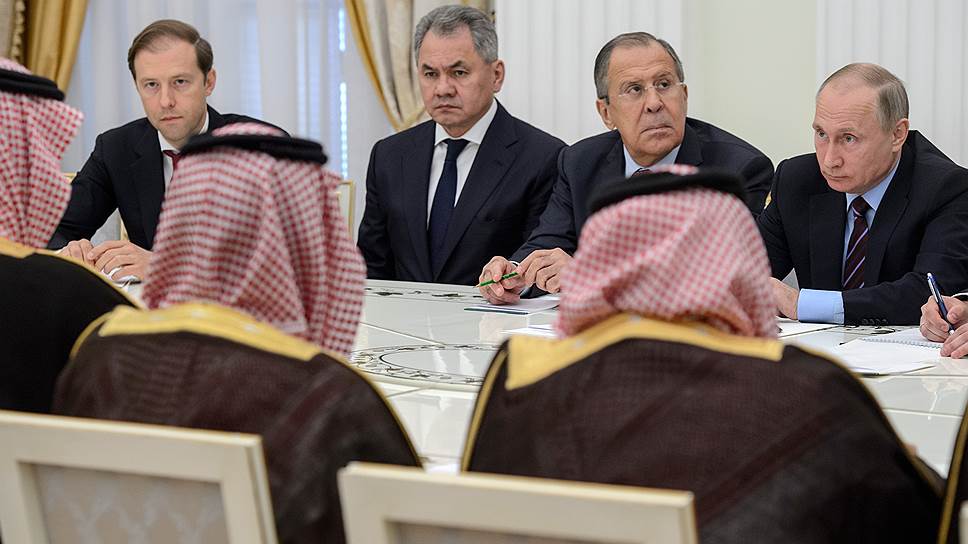 Как Владимир Путин встретился с министром обороны Саудовской Аравии