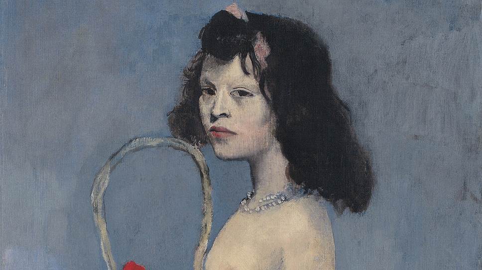 Пабло Пикассо. «Молодая девушка с цветочной корзиной», 1905 год
