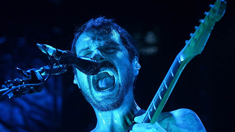 Солист рок-группы Biffy Clyro Саймон Нил 