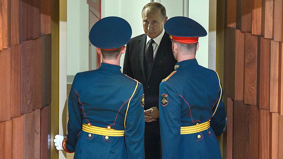 Владимир Путин был по-военному кроток