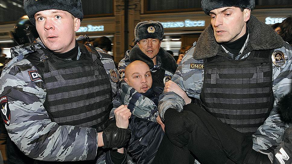 В «болотном деле» остается меньше законных арестов