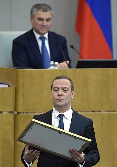 Премьер-министр России Дмитрий Медведев 