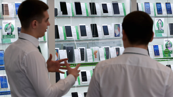 Смартфоны остались в запасе