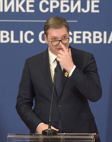 Президент Сербии Александр Вучич