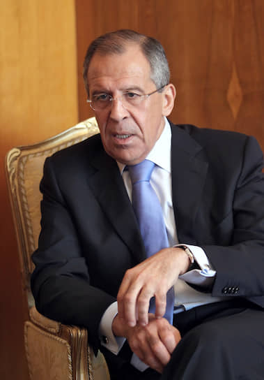Министр иностранных дел Сергей Лавров