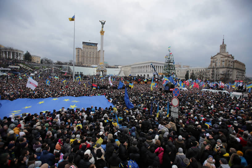 Митинг на Майдане Незалежности 1 декабря 2013 года 