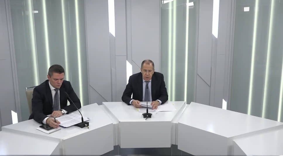 Глава МИД РФ Сергей Лавров 