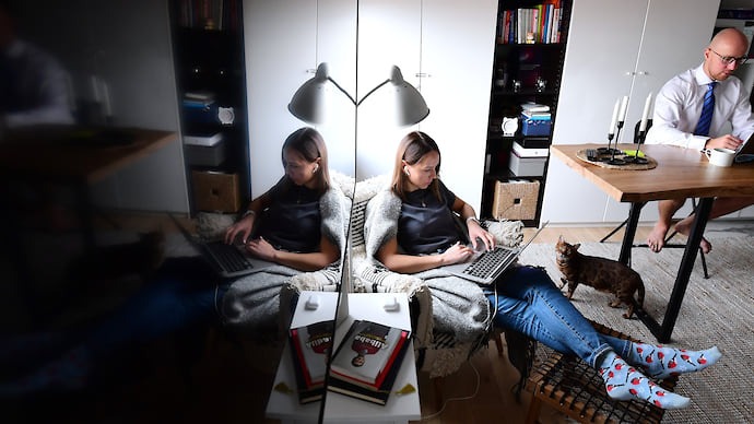 Удаленная работа — в богатой стране