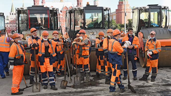 От московского благоустройства вирус оставил только четверть