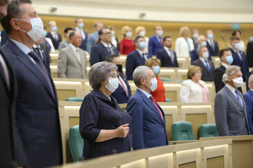 Заседание Совета федерации 