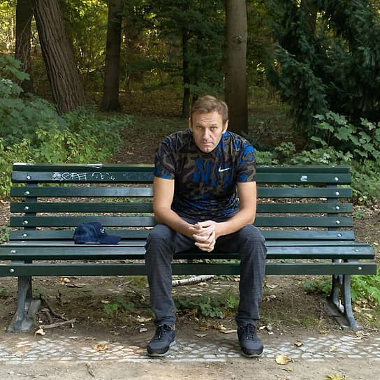 Оппозиционный политик Алексей Навальный