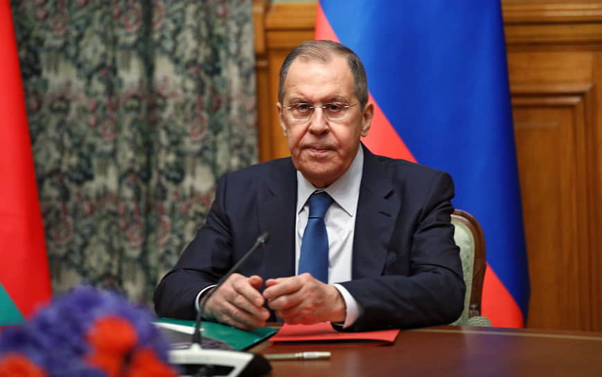 Министр иностранных дел России Сергей Лавров
