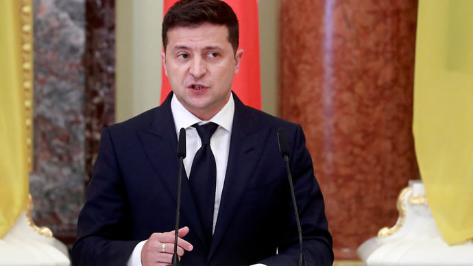 Владимир Зеленский развернулся в полный роспуск