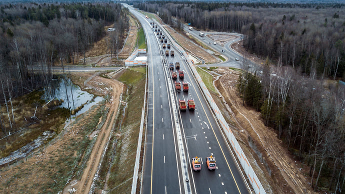 ЦКАД выходит на улицу