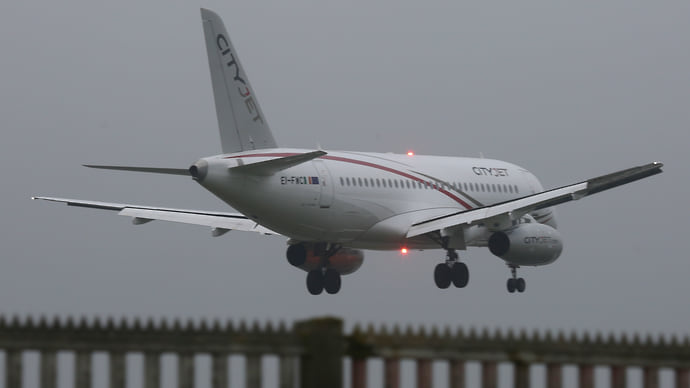 SSJ 100 возвращаются из Ирландии в Россию