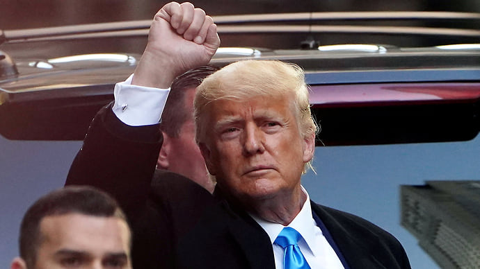 Дональд Трамп расследовал свое будущее