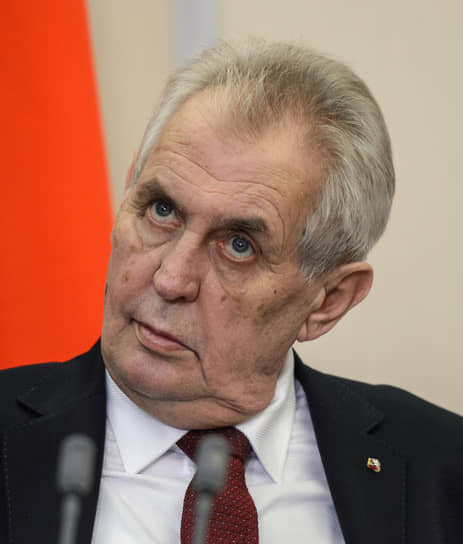 Чешский президент Милош Земан назвал глупостью включение Чехии в российский список недружественных стран