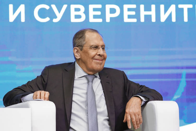 Министр иностранных дел России Сергей Лавров
