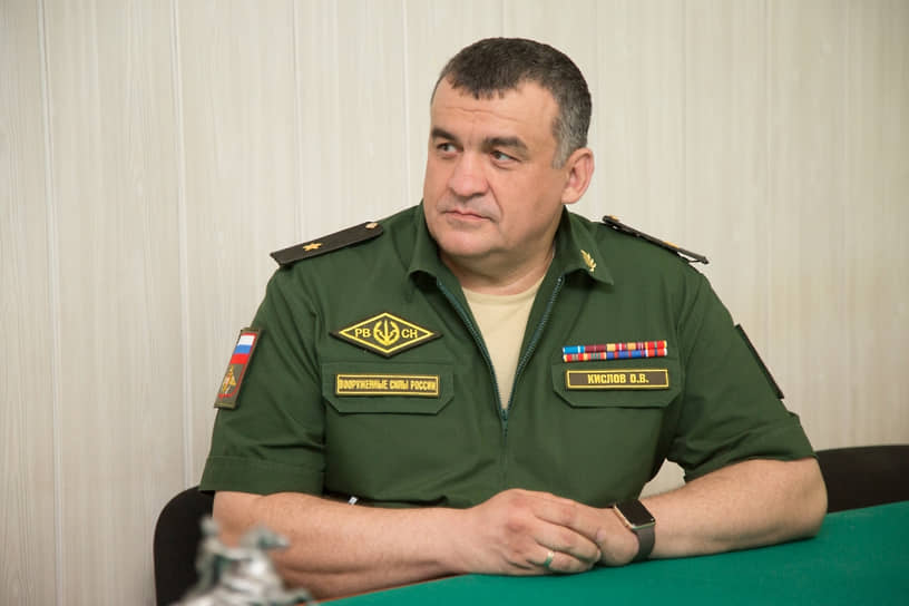 Командир полигона Капустин Яр Олег Кислов 
