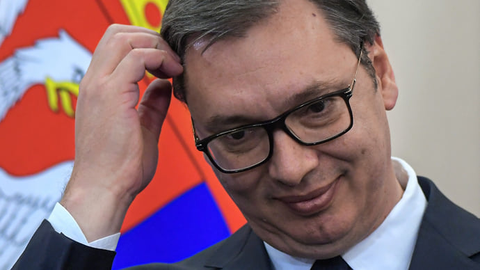 Вучич волнуется газ