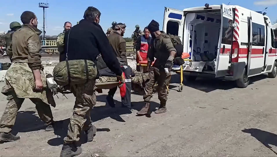 Решать судьбу сдавшихся на «Азовстали» украинских военных (на фото) российские власти хотят без участия Госдумы