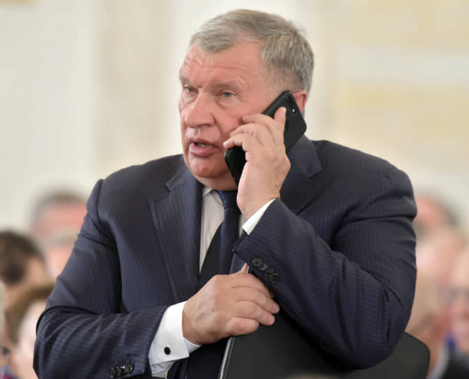 Глава «Роснефти» Игорь Сечин 