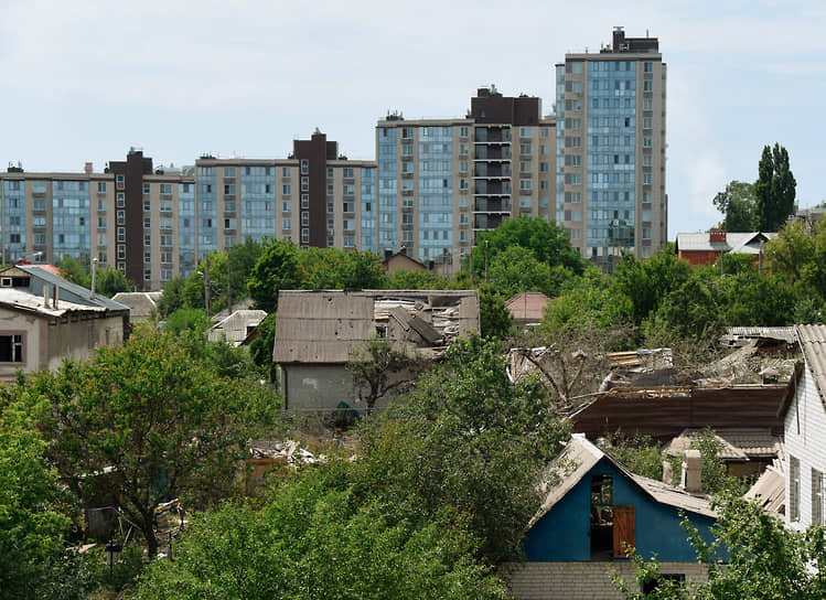 Обстановка в Белгороде после обстрела 