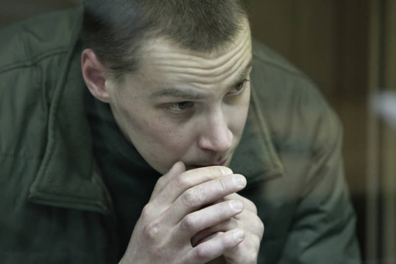 Член ультраправой организации «Скинс легион» Сергей Маршаков