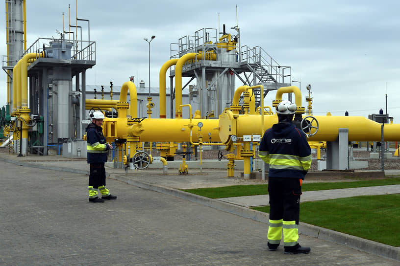 Церемония открытия газопровода Baltic Pipe, соединяющего Норвегию и Польшу через Данию (Будно (Польша), 27 сентября 2022 года)