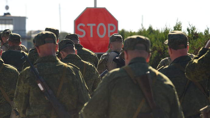 Добровольцы не дошли до передовой