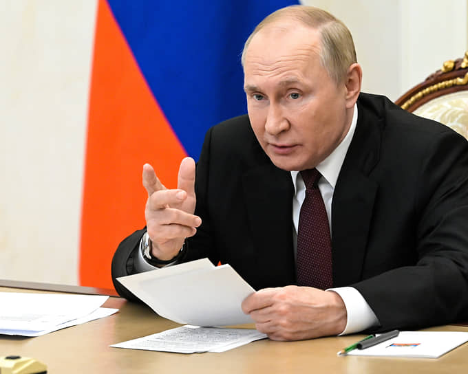 Президент России Владимир Путин