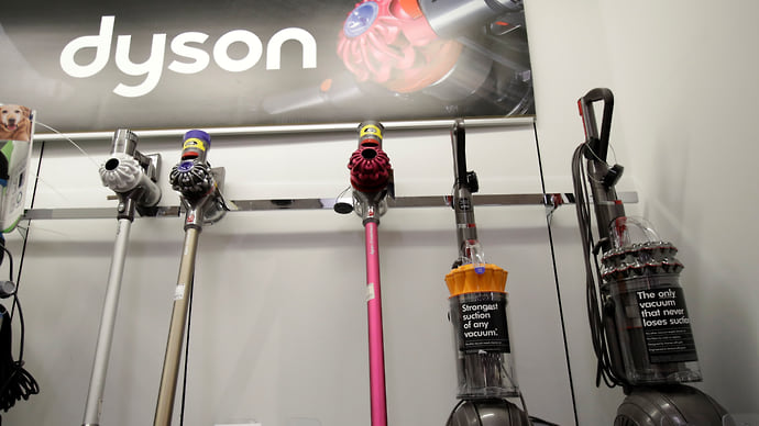 Dyson пропылесосят в суде