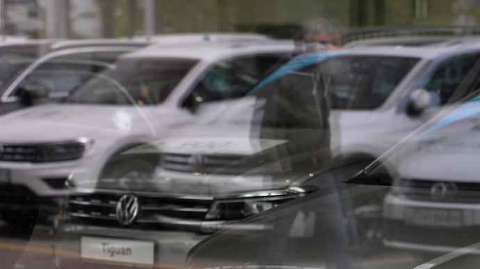 Volkswagen попал под ГАЗ