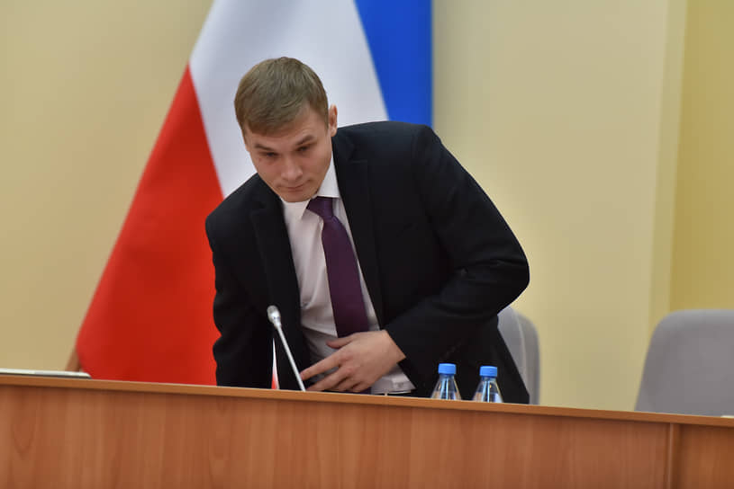 Глава Республики Хакасия Валентин Коновалов 