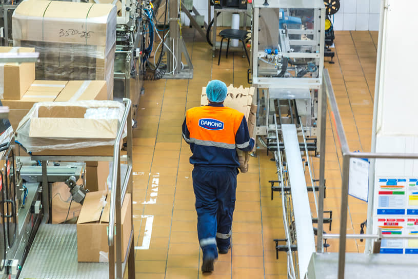 Завод по производству молочной продукции компании «Данон Россия» 